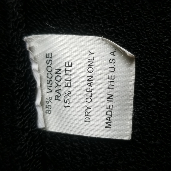 Ball of Cotton Black Laced Sweater gently loved - Picture 8 of 8